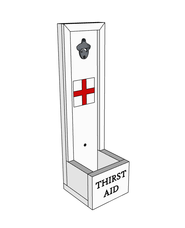 Beer Bottle Opener SketchUp Plan