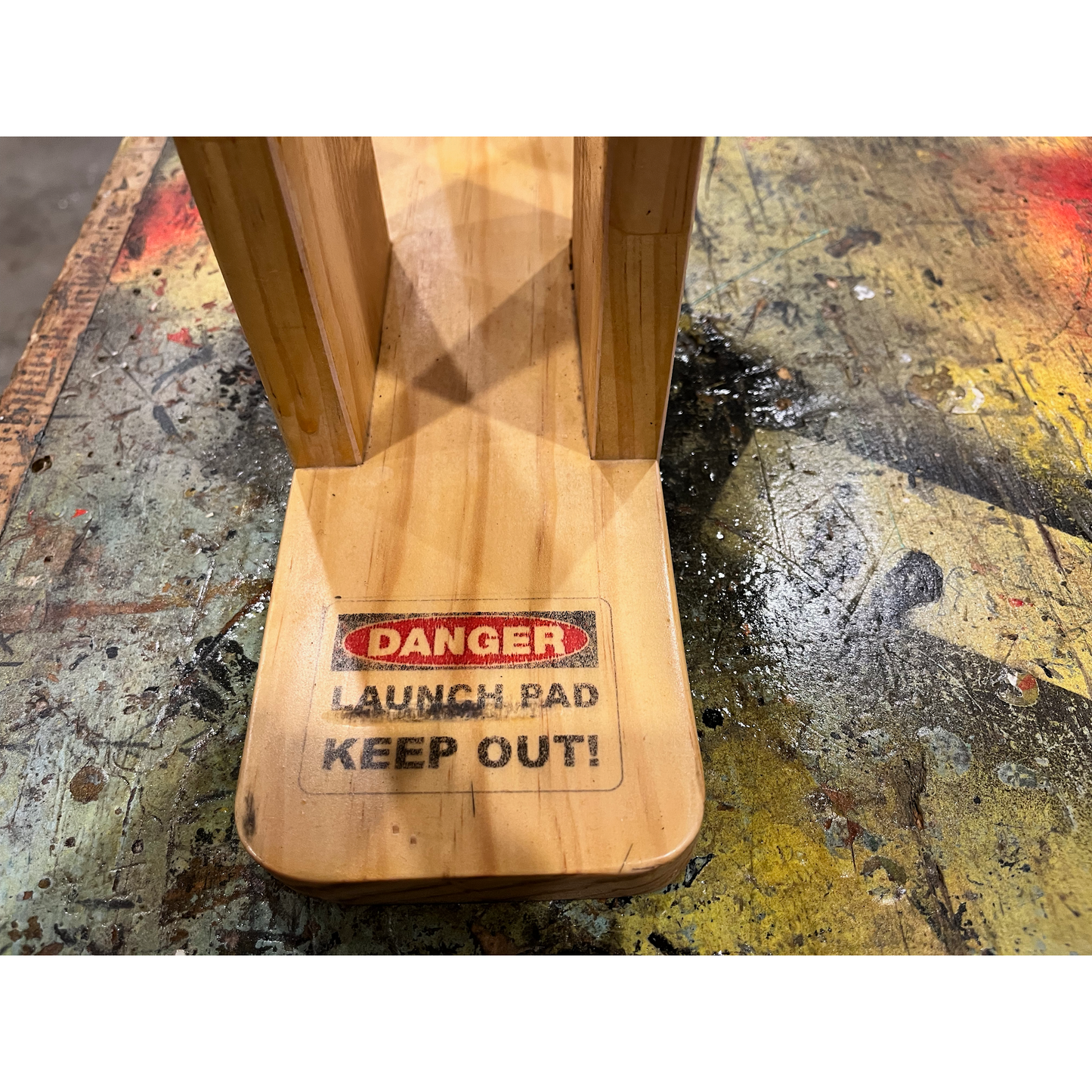 Image of the base of the Capapult Bottle Opener