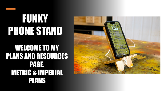Phone Stand Metric & Imperial Plans