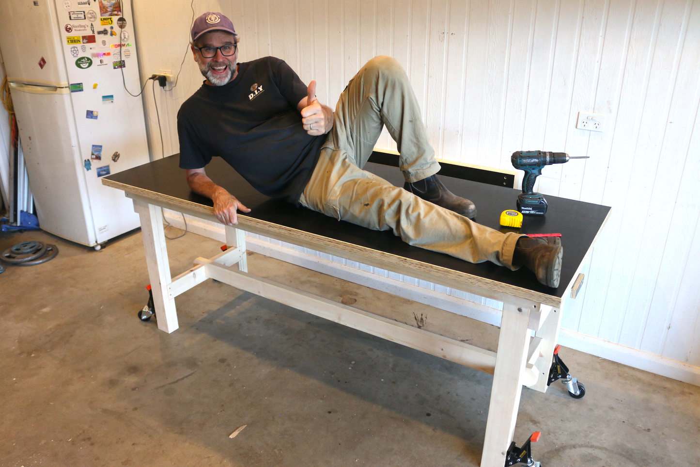 Wall Mounted Workbench, Workbench, Work bench, DIY Workbench,
Workbench Plans