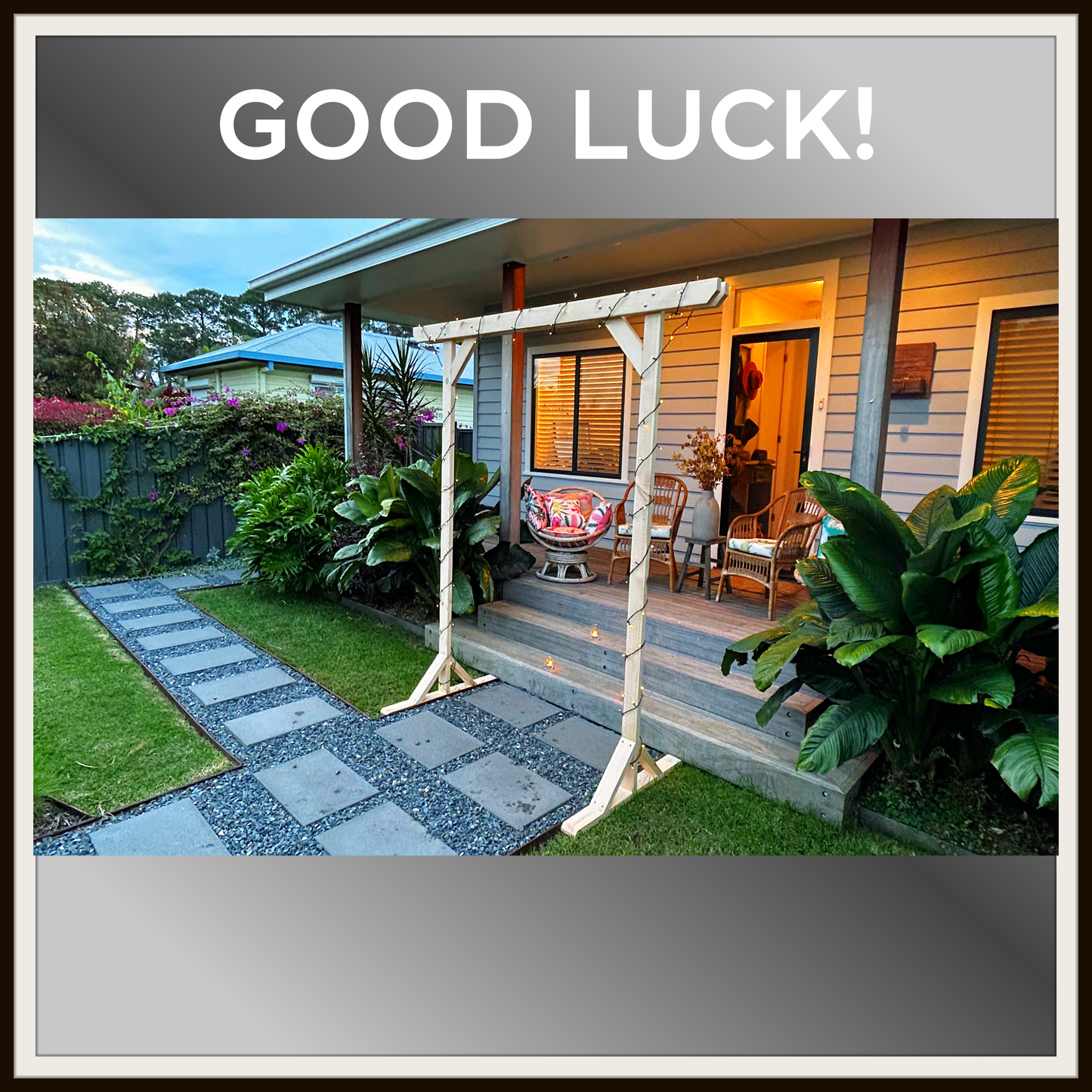 Image of wedding arbor