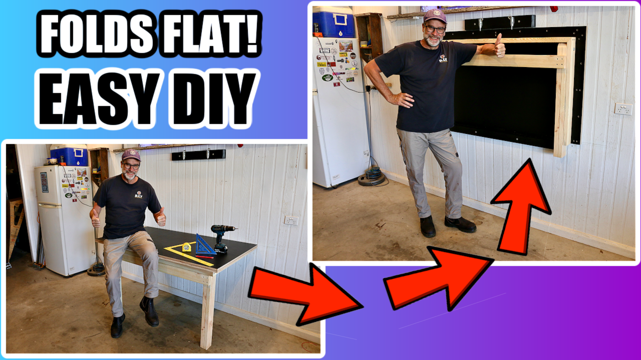 Fold Down Workbench Plans