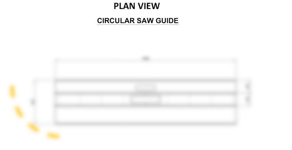 Circular Saw Guide SketchUp Plans