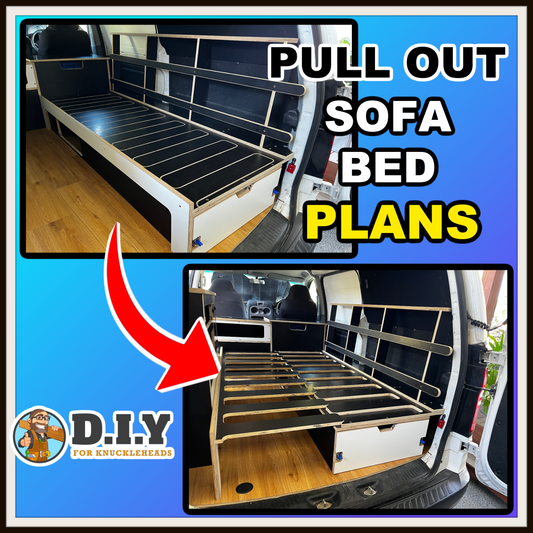 Campervan Bed, Campervan Pull Out Bed, Campervan Conversion