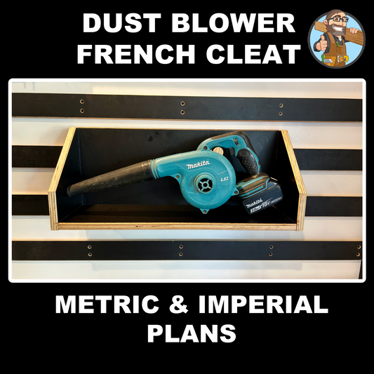 Leaf Blower French Cleat Plans