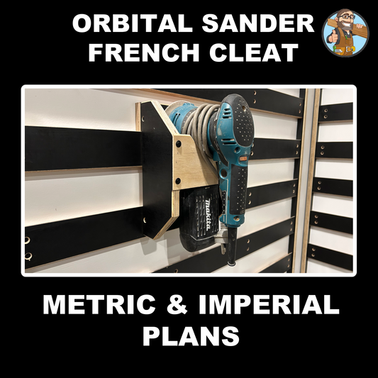 Orbital Sander French Cleat Plans