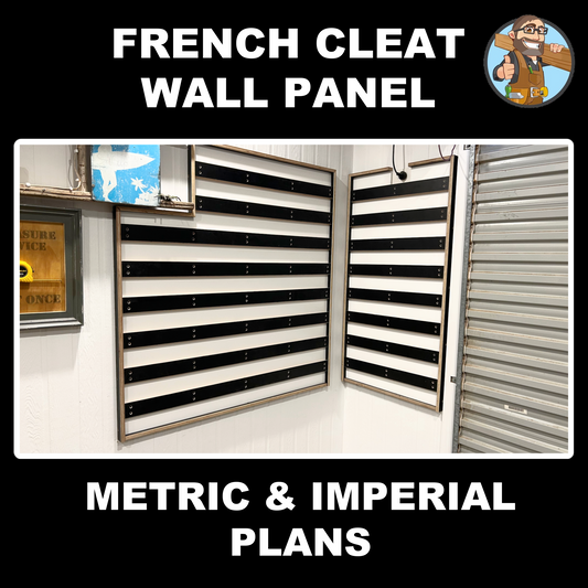 French Cleat Wall Panel Plans