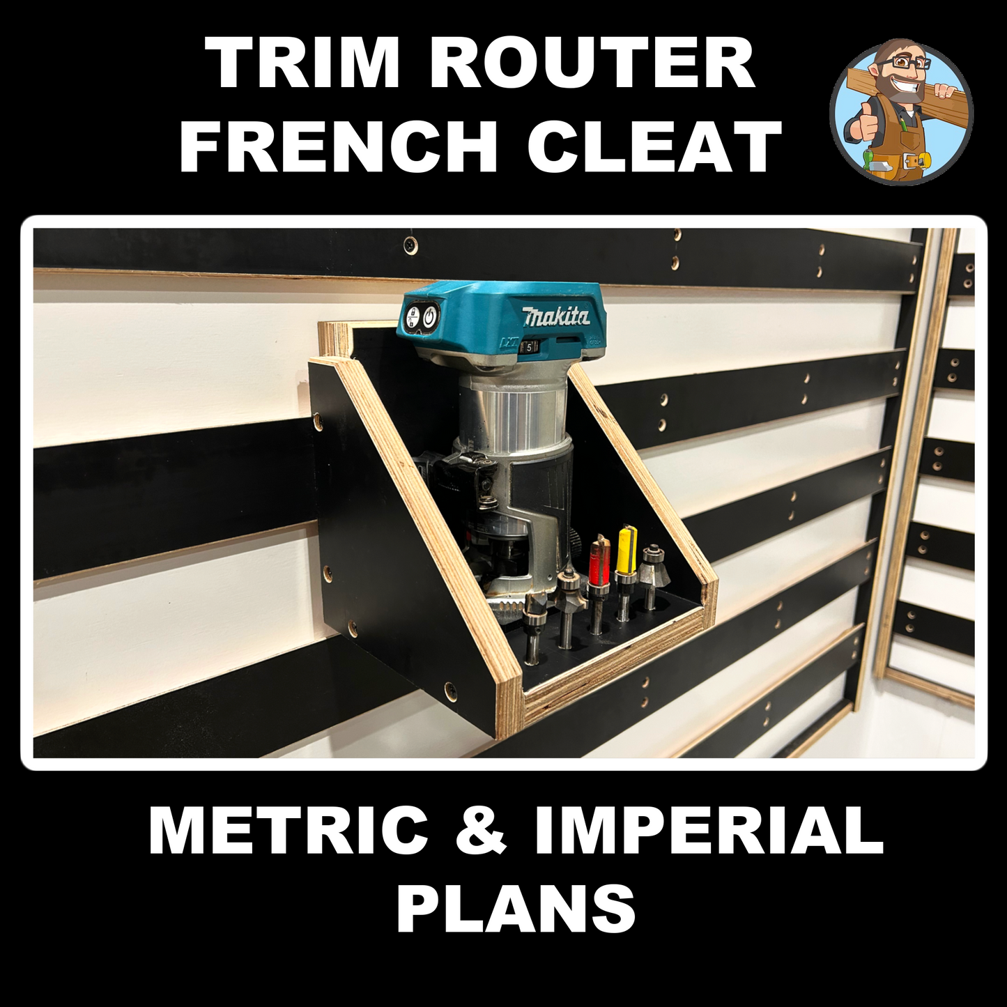 Trim Router French Cleat Plans