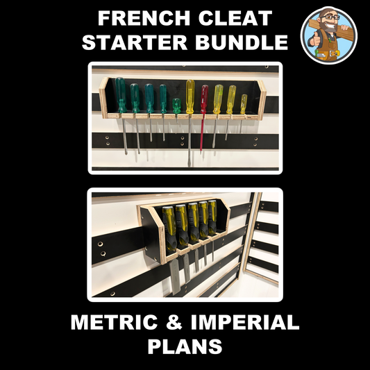 French Cleat Starter Bundle Plans