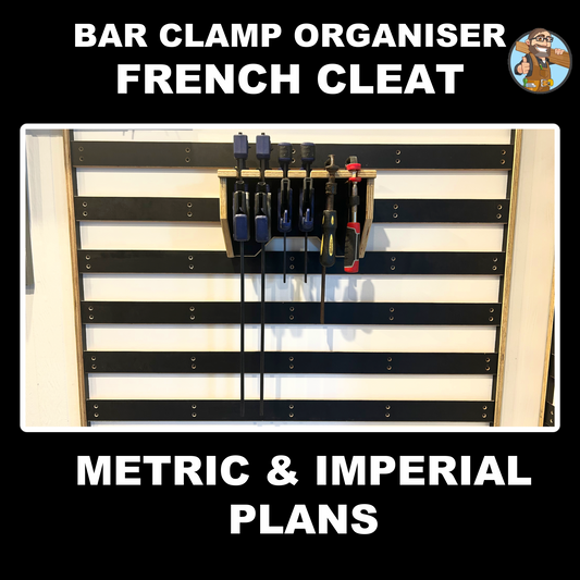 Bar Clamp French Cleat Plans