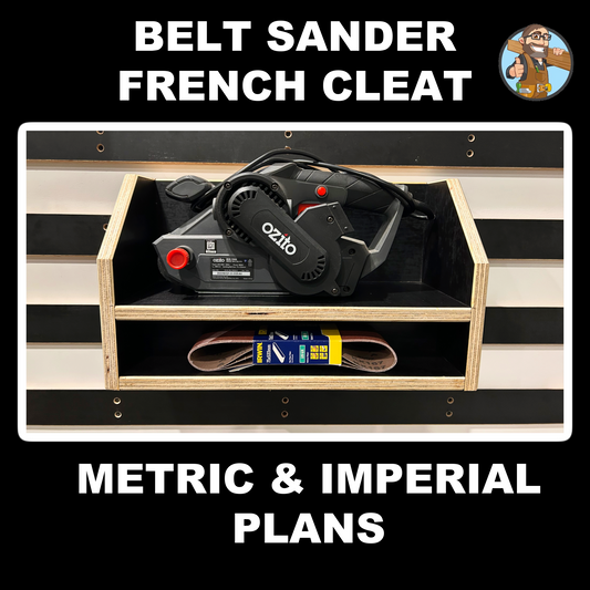 Belt Sander French Cleat Plans