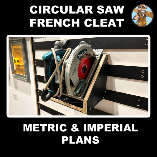 Circular Saw French Cleat Plans