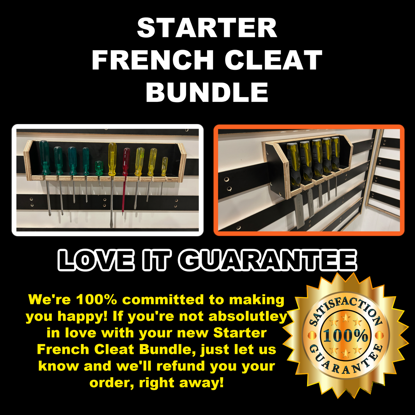 French Cleat Starter Bundle Plans