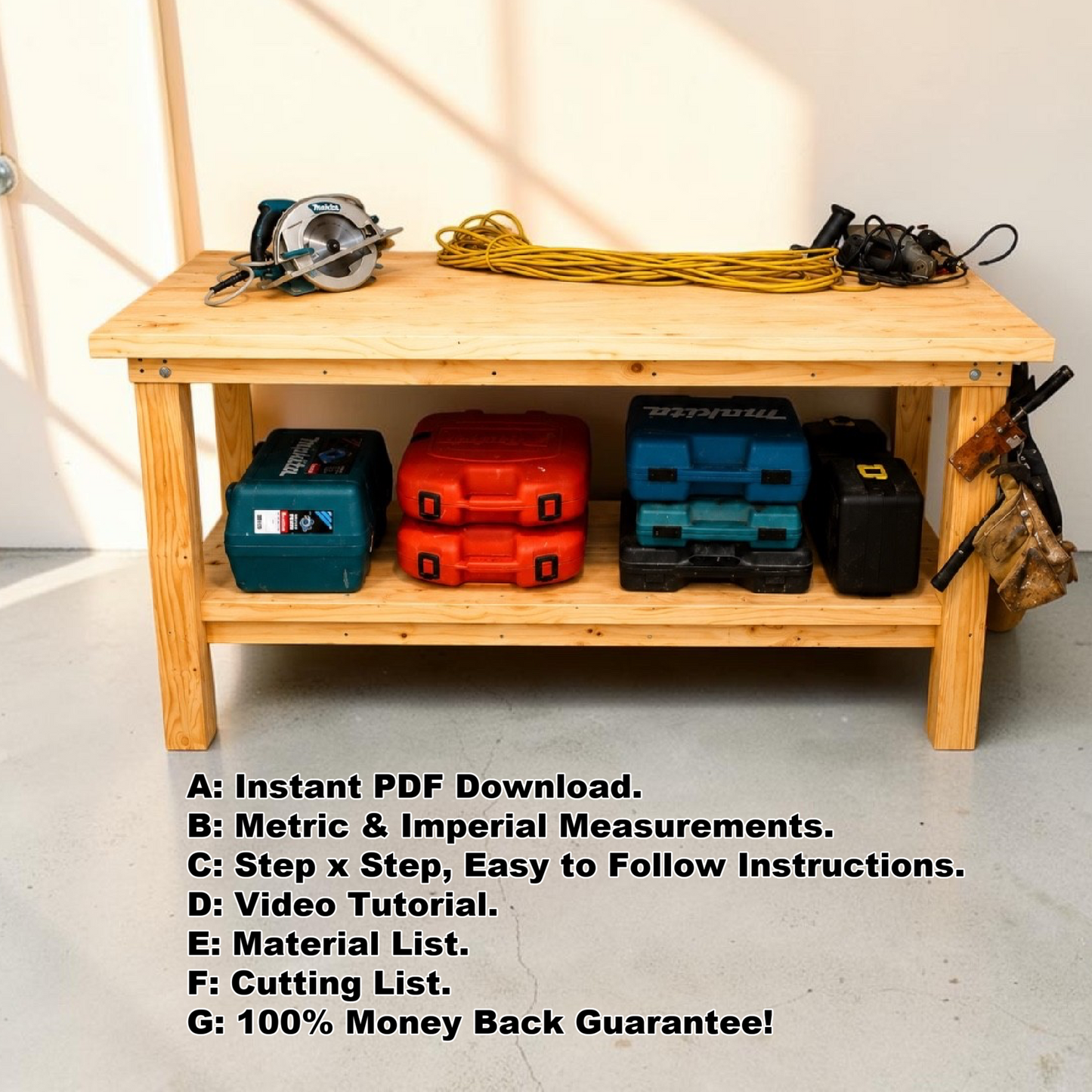 DIY Workbench Plans