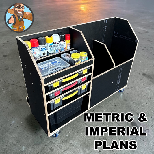 Scrap Wood Storage Cart Plans