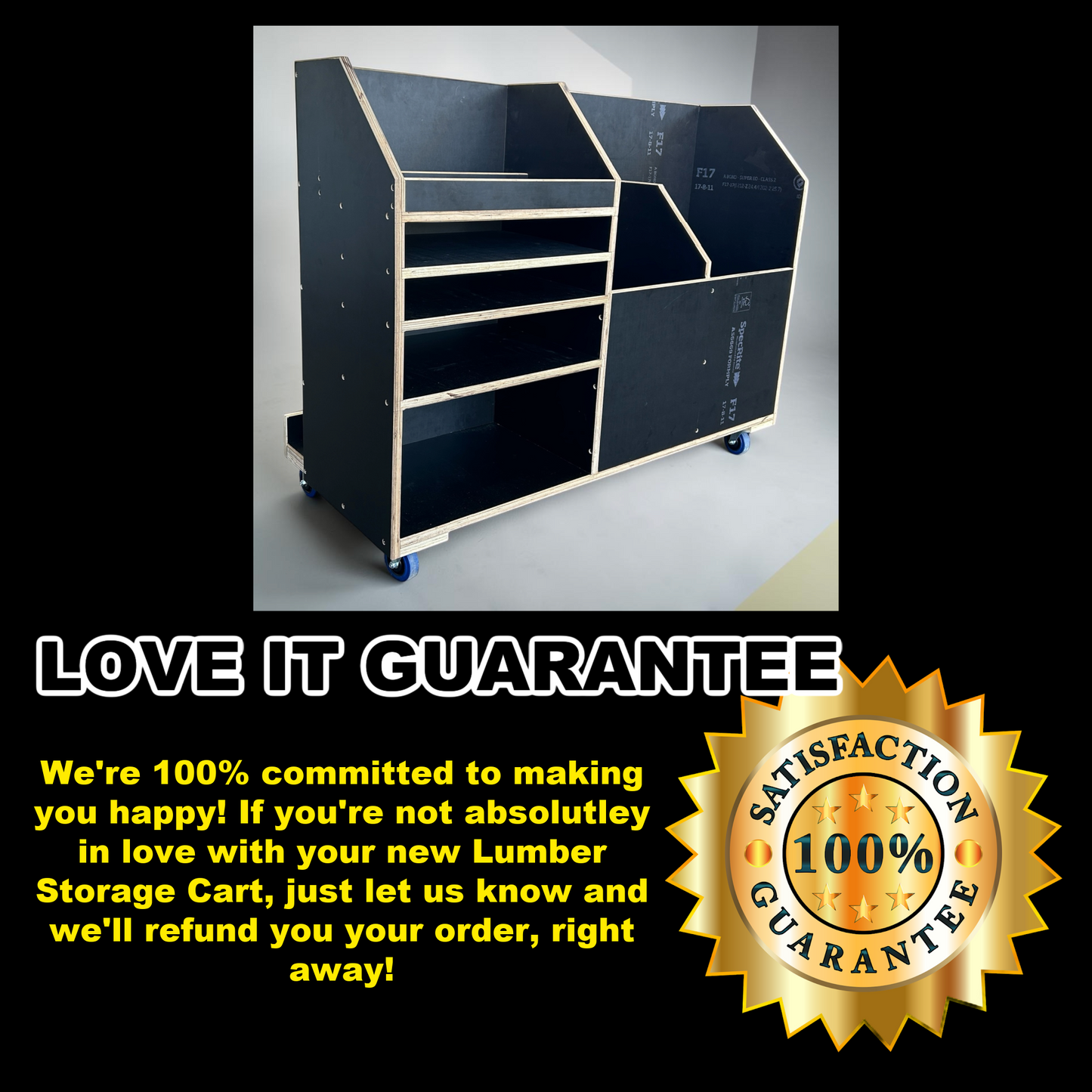 Scrap Wood Storage Cart Plans