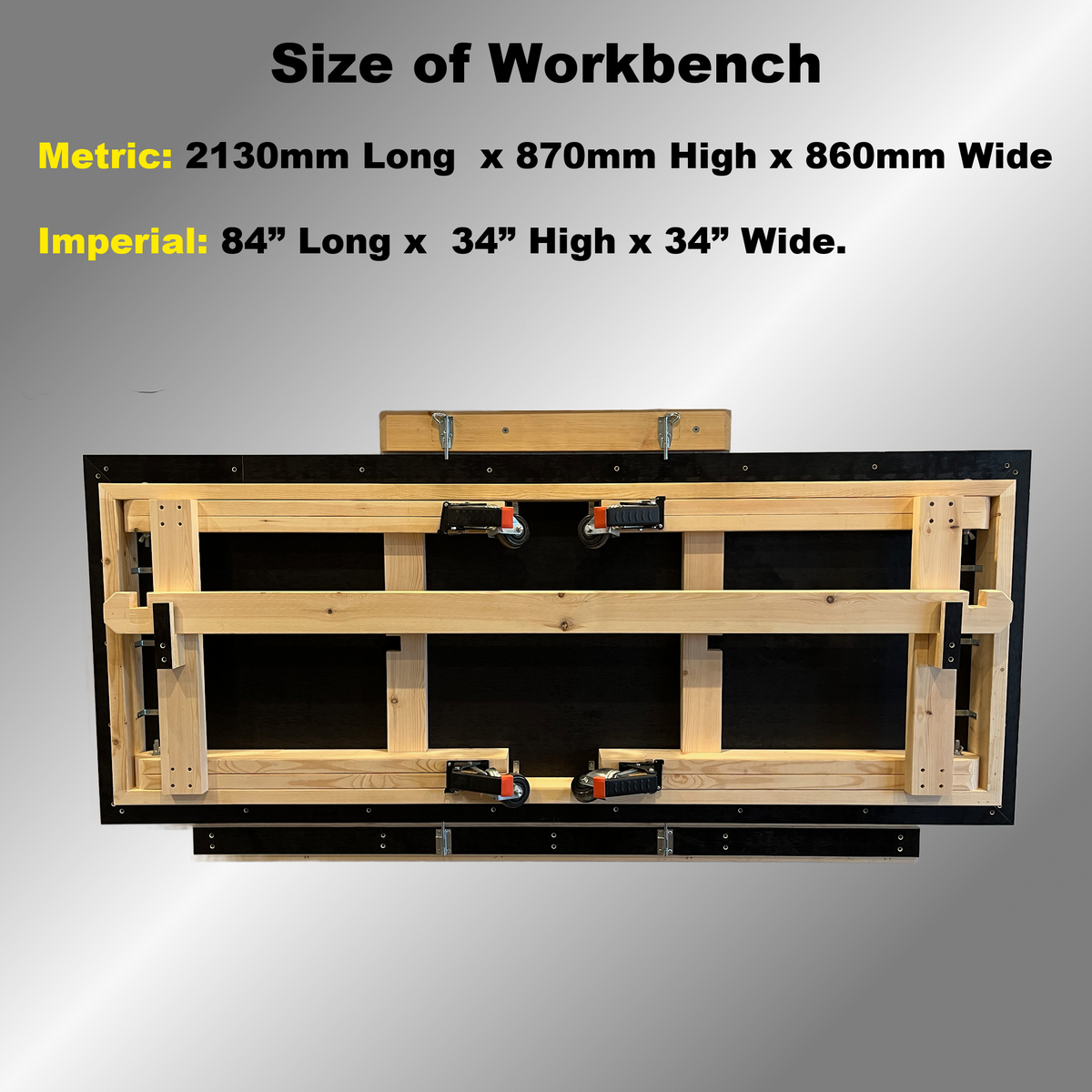 Wall Mounted Folding Workbench Plans