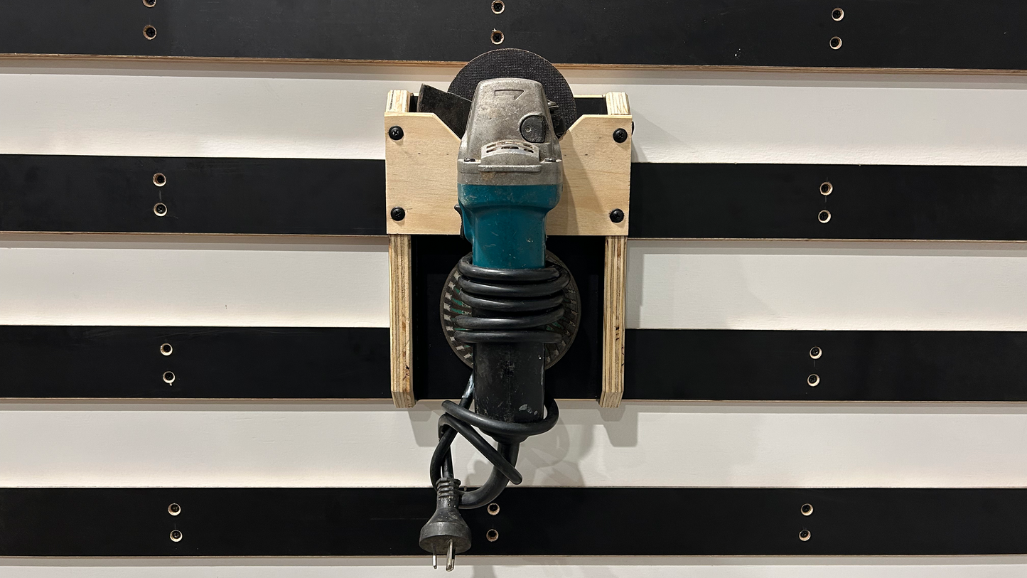 Angle Grinder French Cleat Plans