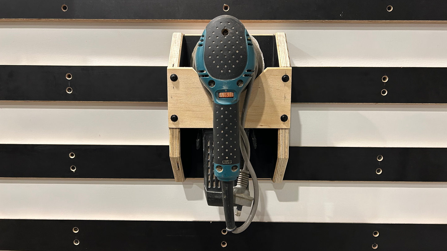 Orbital Sander French Cleat Plans