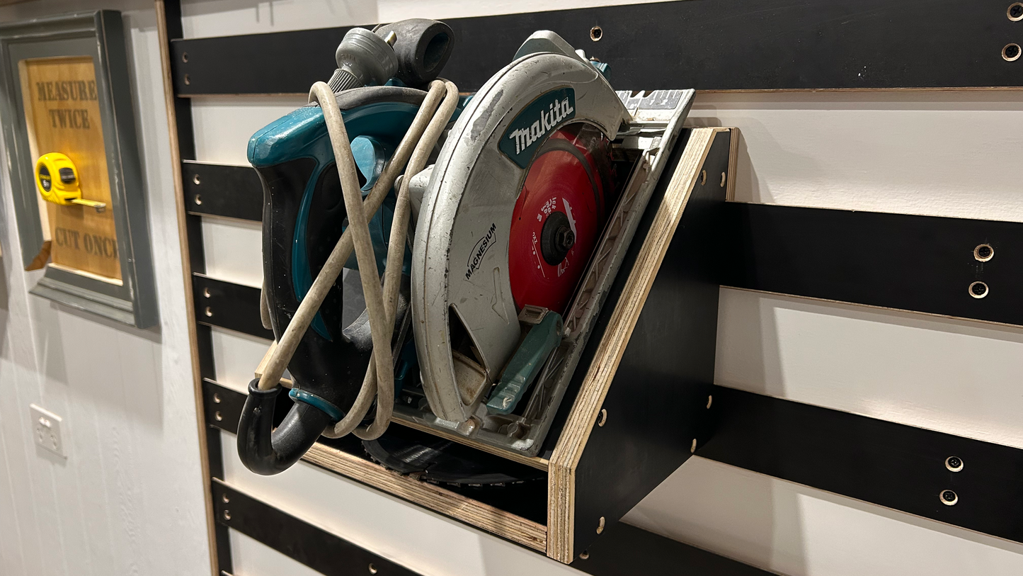 Circular Saw French Cleat Plans