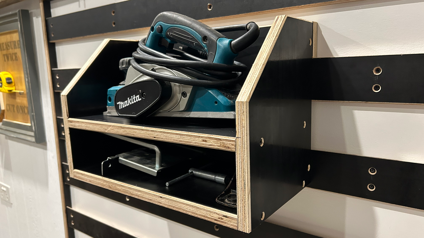 Electric Planer French Cleat Plans