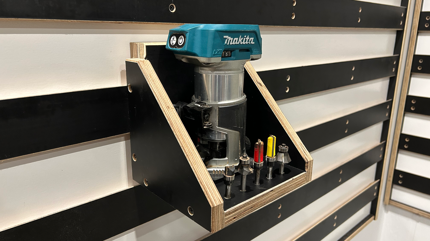 Trim Router French Cleat Plans