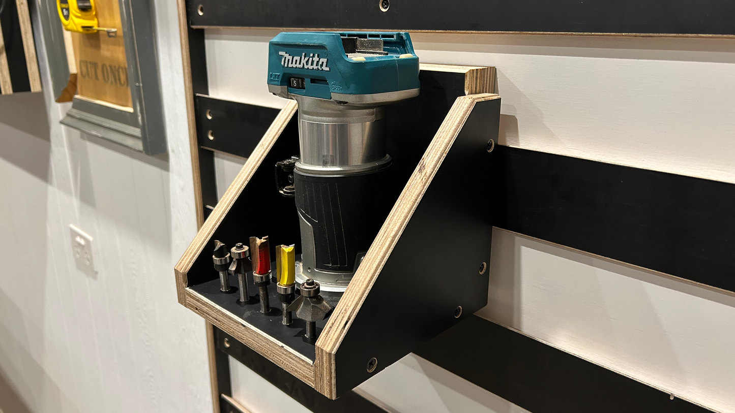 Trim Router French Cleat Plans