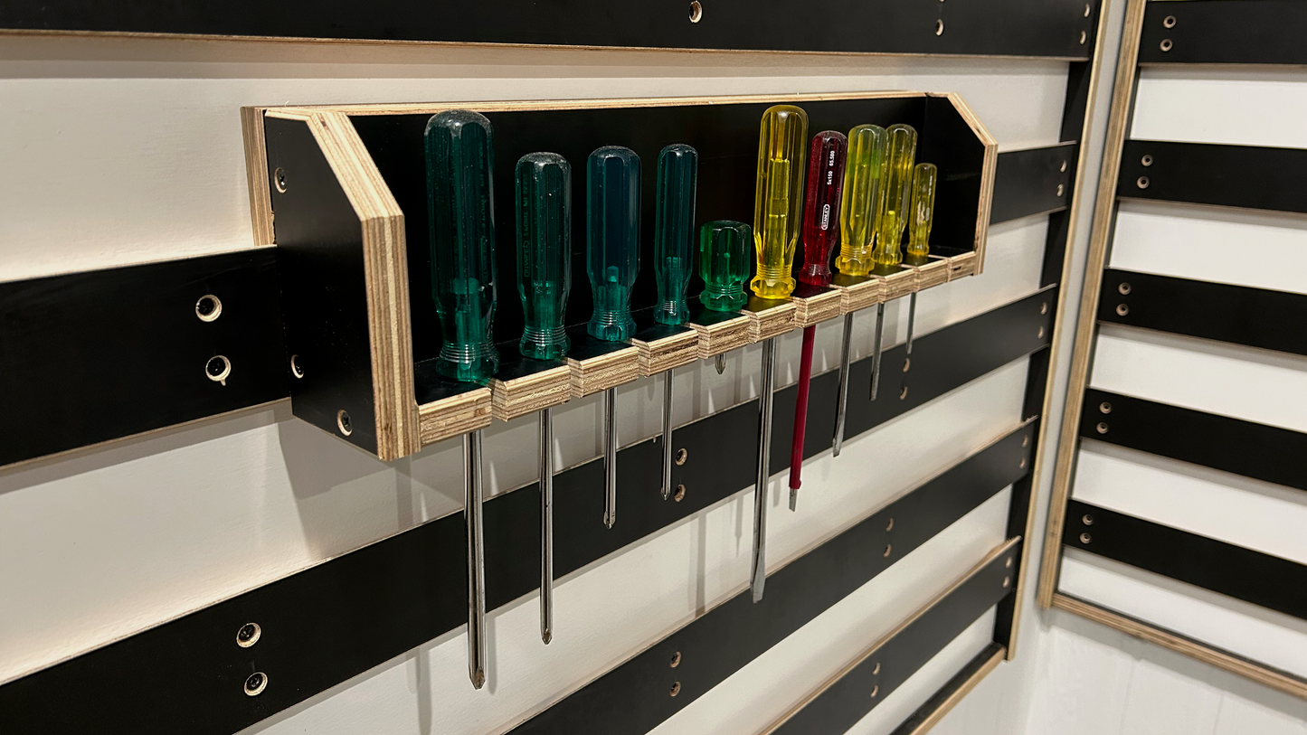 Screwdriver Holder French Cleat Plans