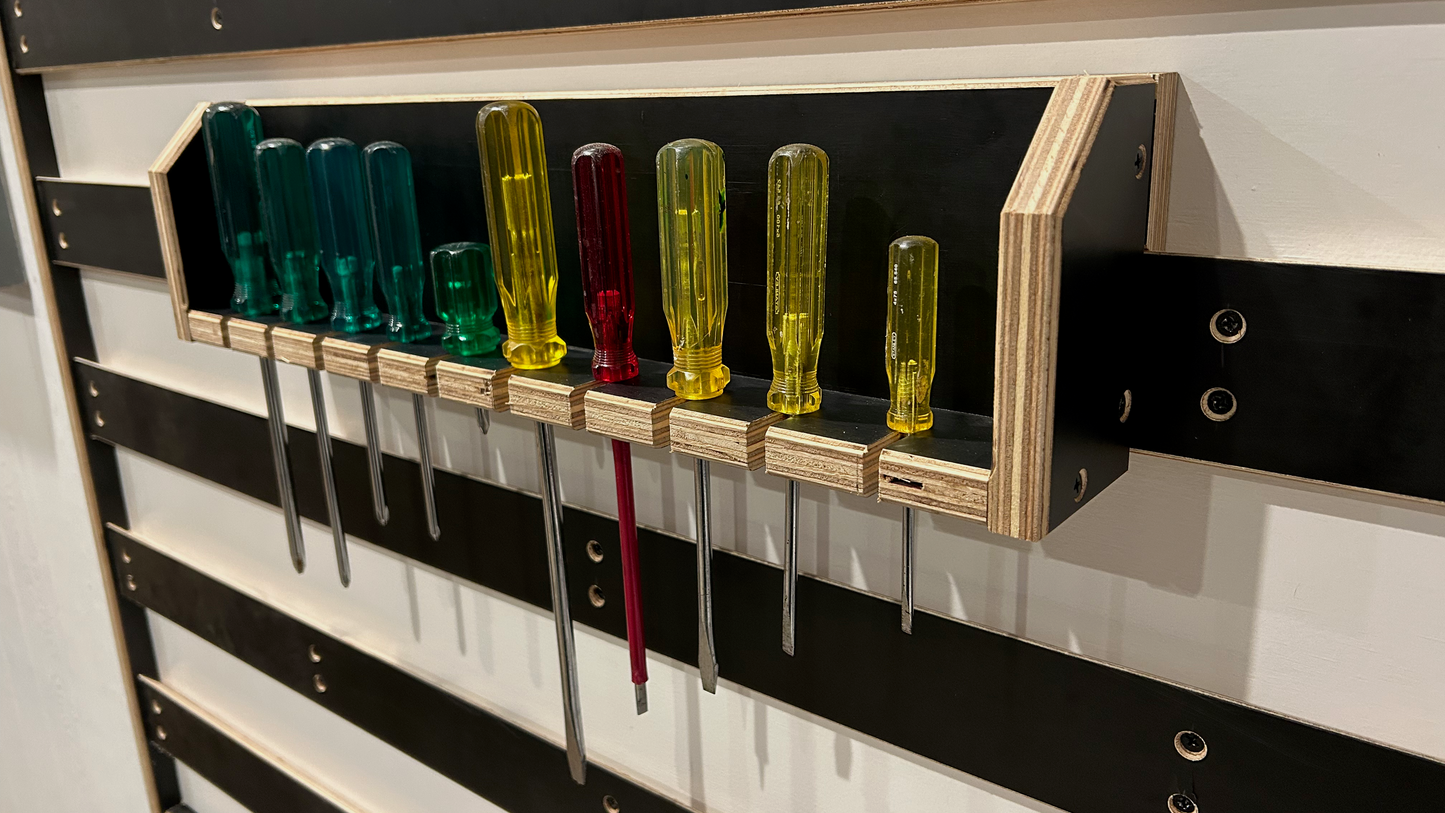 Screwdriver Holder French Cleat Plans