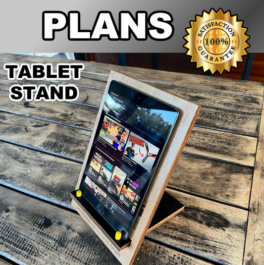 Tablet Stand Plans