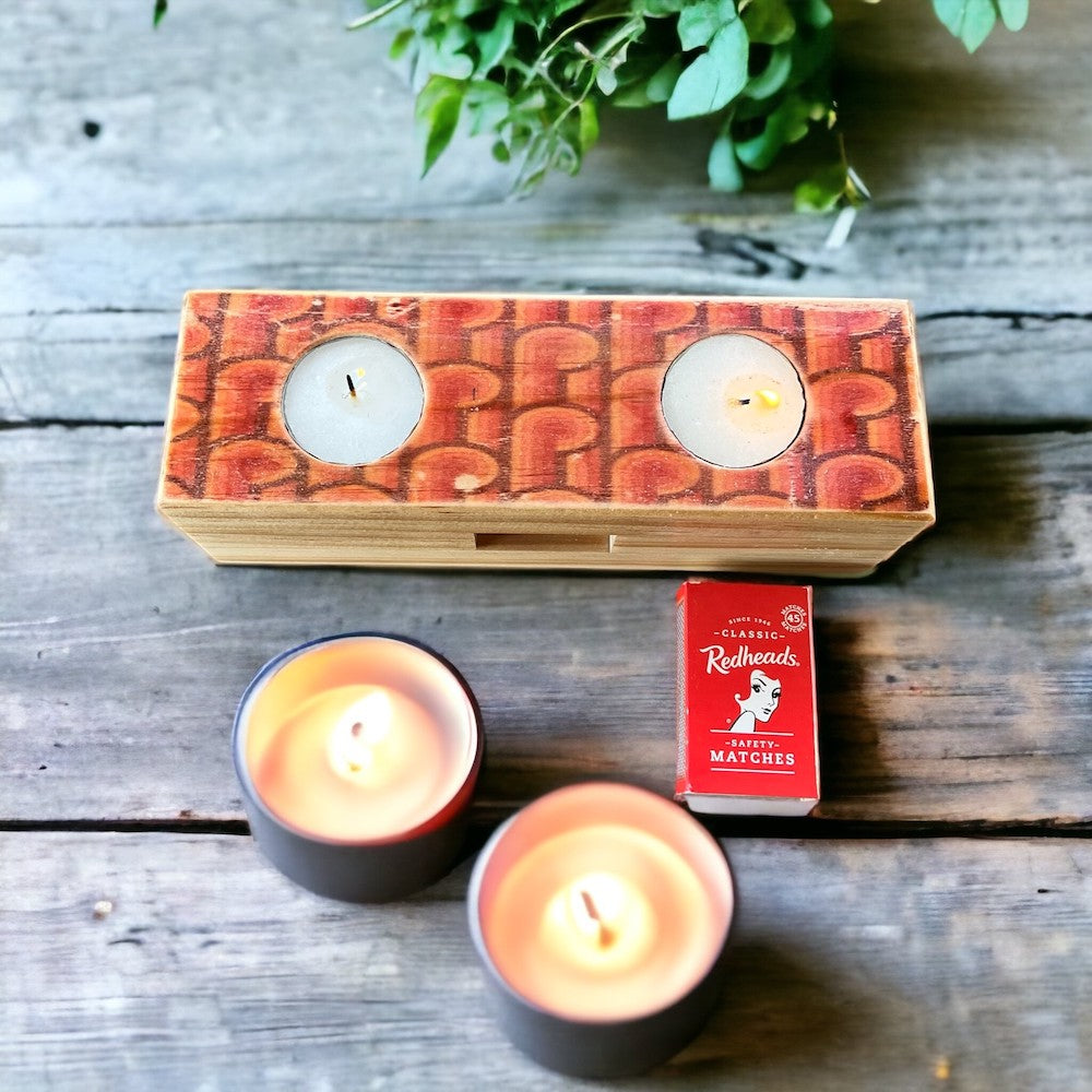 Tea Light Candle Holder on Table