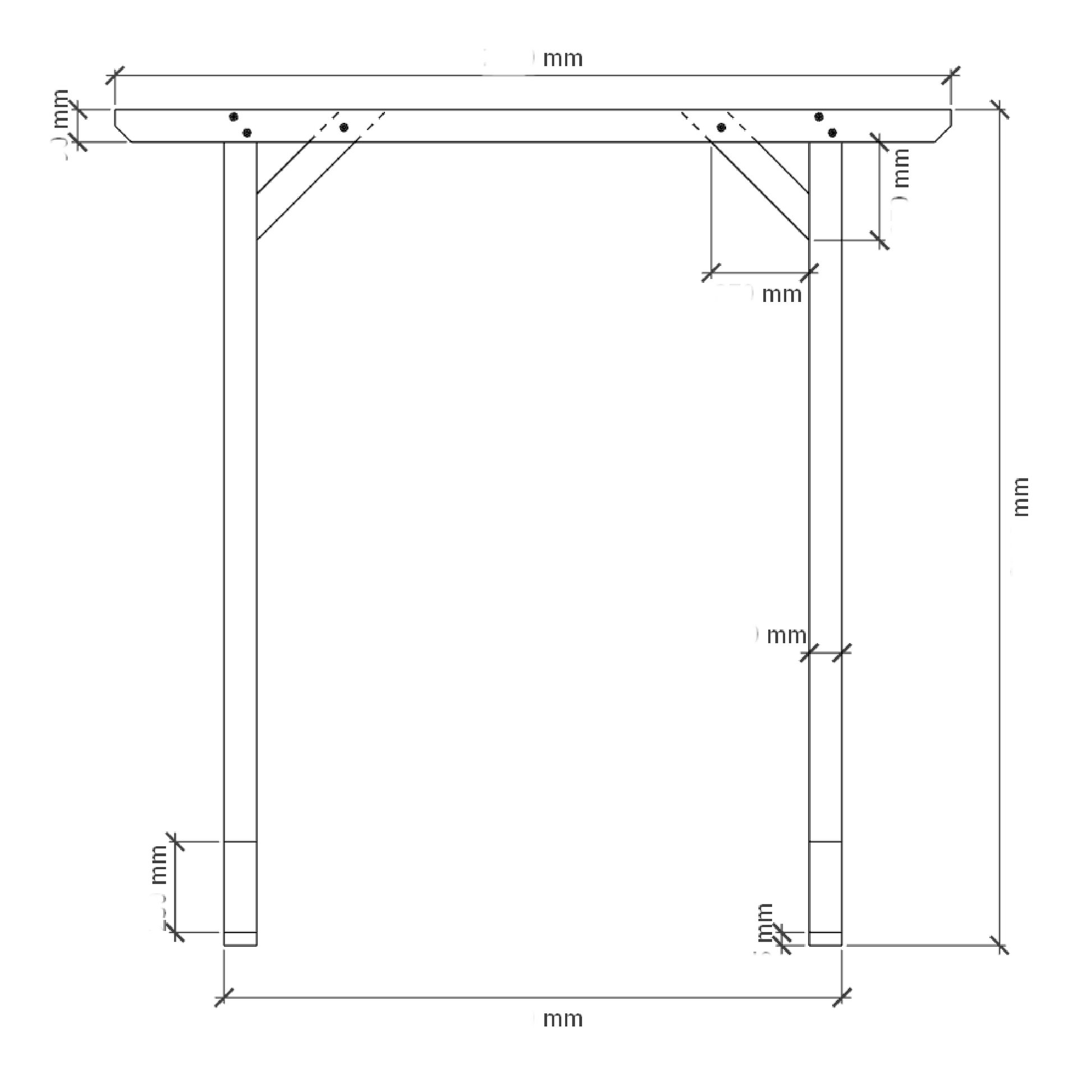 Image of Wedding Arbor Sketchup Plans