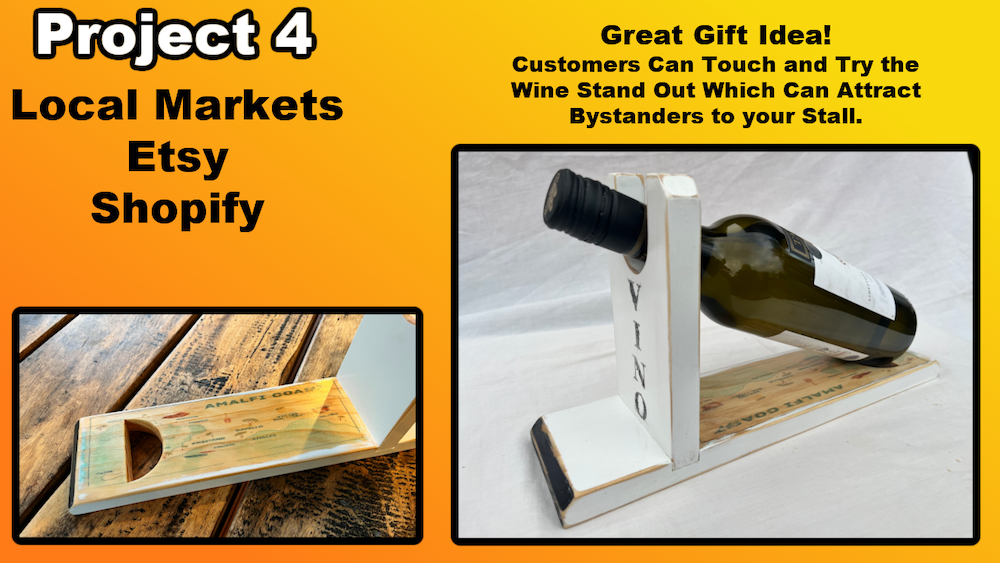 Image of Wine Bottle Stand