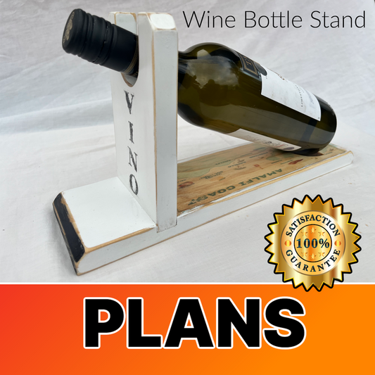 Wine Bottle Stand Plans