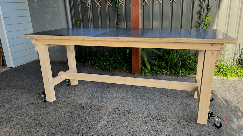 Wall Mounted Folding Workbench Plans – DIY For Knuckleheads