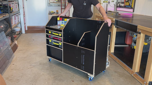 Scrap Wood Storage Cart Plans