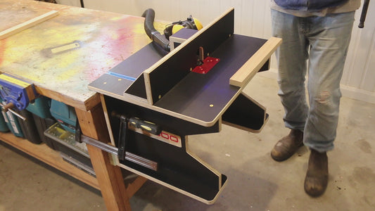 Router Table, Compact Router Table, Router Table Plans, Portable Router Table